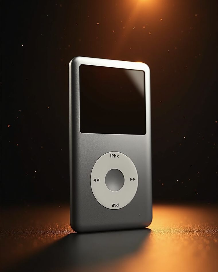 iPod Classic restauré, finition argent